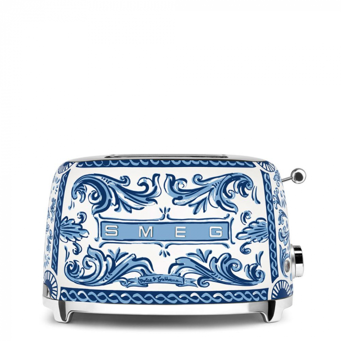 Prajitor de paine dublu Smeg&Dolce&Gabbana serie limitata Blu Mediterraneo [8]