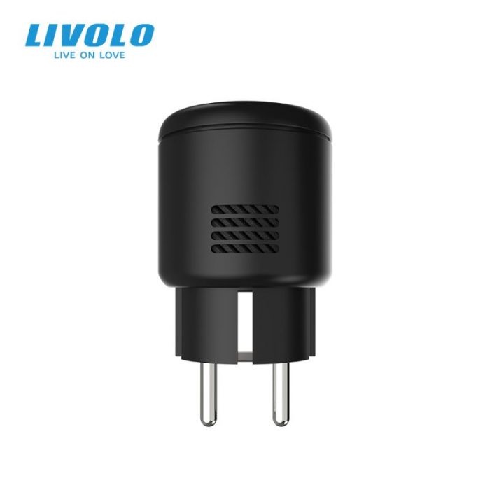 Priza inteligenta/smart Livolo plug-in WiFi, control vocal sau din aplicatia Mobila [5]