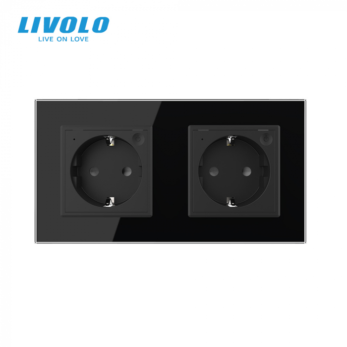 Priza Schuko dubla ZIGBEE smart-control din aplicatia Livolo [4]