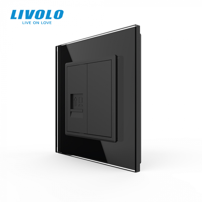 Priza simpla retea calculator RJ45 Livolo [1]