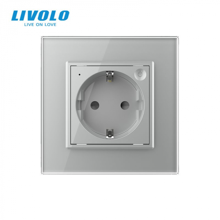 Priza inteligenta Livolo cu programare din aplicatia Livolo compatibila cu Alexa/ Google Home [3]