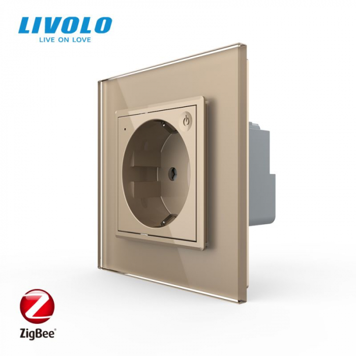 Priza inteligenta Livolo cu programare din aplicatia Livolo compatibila cu Alexa/ Google Home [1]