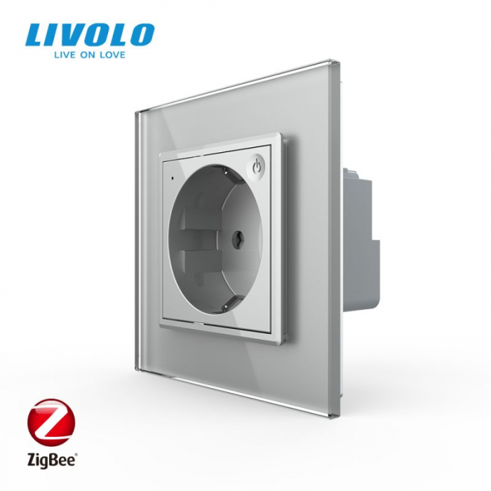 Priza inteligenta Livolo cu programare din aplicatia Livolo compatibila cu Alexa/ Google Home [1]