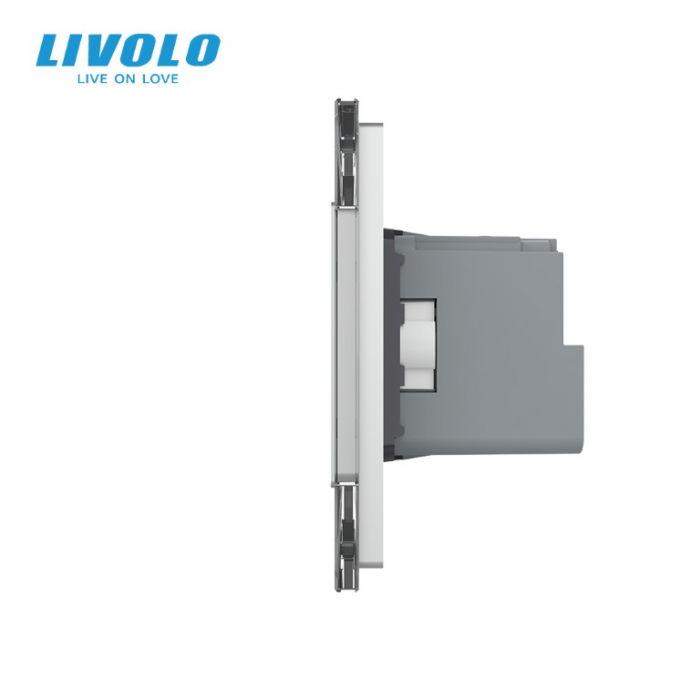 Priza tripla schuko zigbee cu control din aplicatia mobila Livolo [3]