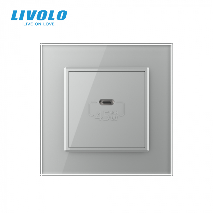 Priza USB tip C cu alimentare 45W Livolo-2 module [3]