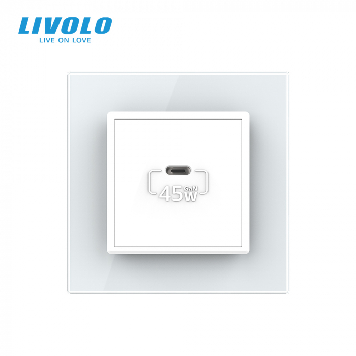 Priza USB tip C cu alimentare 45W Livolo-2 module [3]