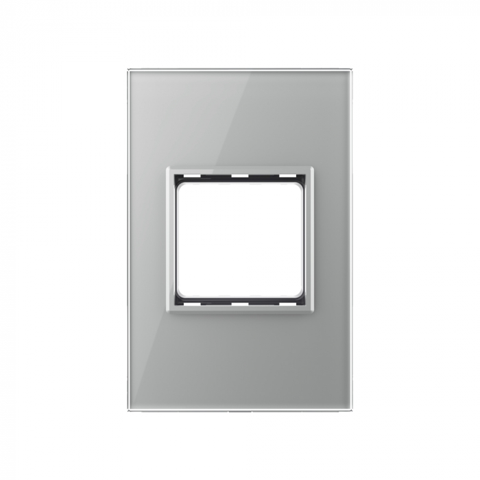 Rama din sticla standard Italian 2 module serie noua Livolo [2]