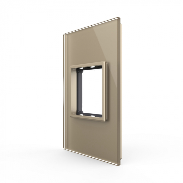 Rama din sticla standard Italian 2 module serie noua Livolo [1]