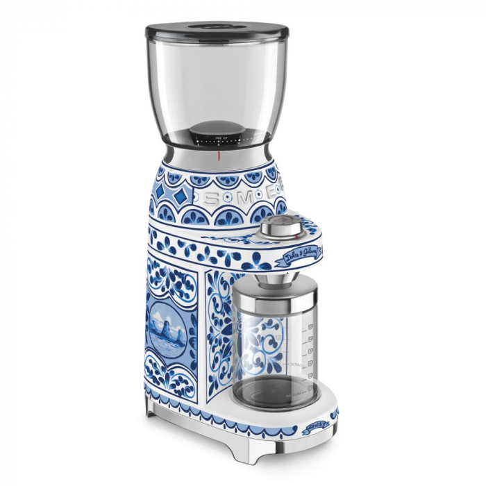 Rasinta de cafea electrica Smeg & Dolce&Gabbana seria Blu Mediterraneo [4]