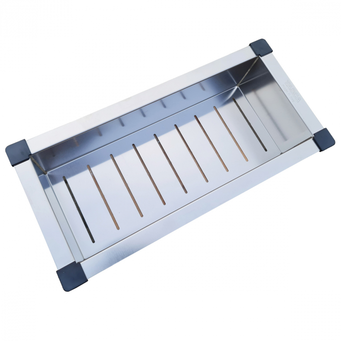 Scurgator vase INOX PREMIUM Tasca Tip Tavita Perforata pentru chiuveta [3]