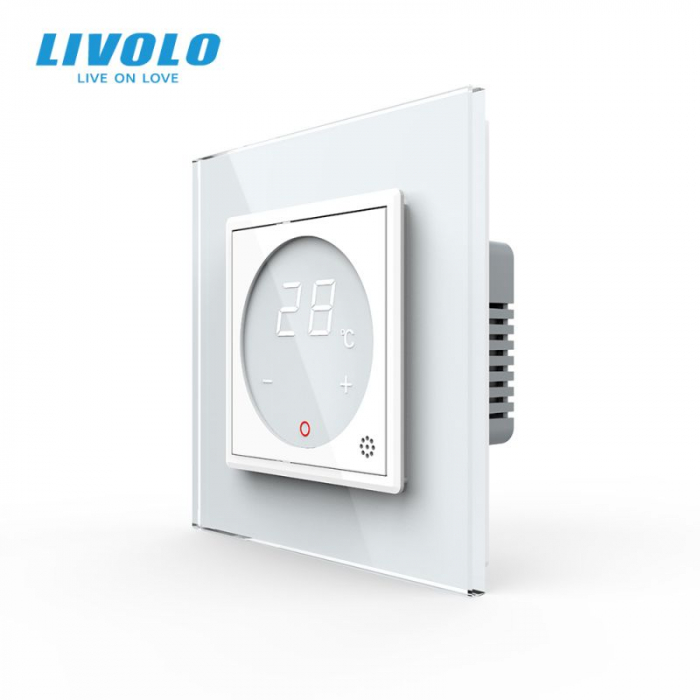 Termostat tactil cu fir pentru incalzire in pardoseala, afisaj electronic-Livolo [2]