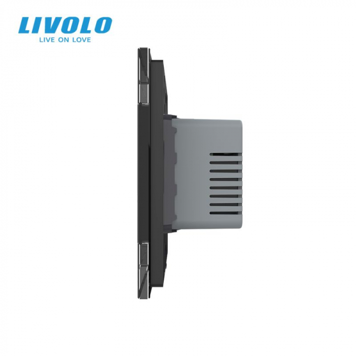 Termostat tactil cu fir pentru incalzire in pardoseala, afisaj electronic-Livolo [3]