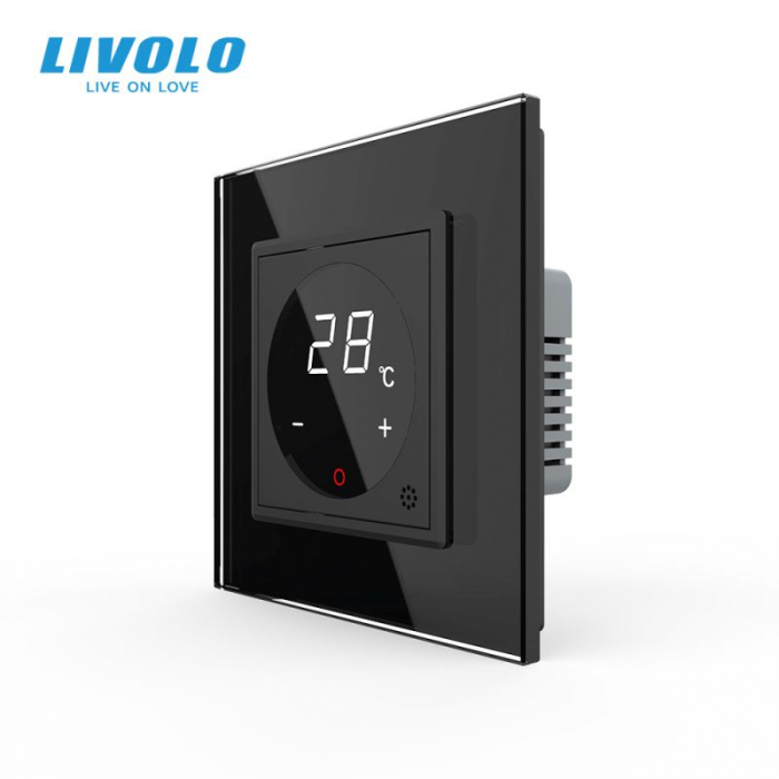 Termostat tactil cu fir pentru incalzire in pardoseala, afisaj electronic-Livolo [2]
