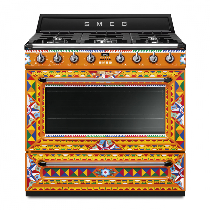 Unitate de gatit/aragaz Smeg & Dolce&Gabbana, 90 cm, 5 arazatoare [2]