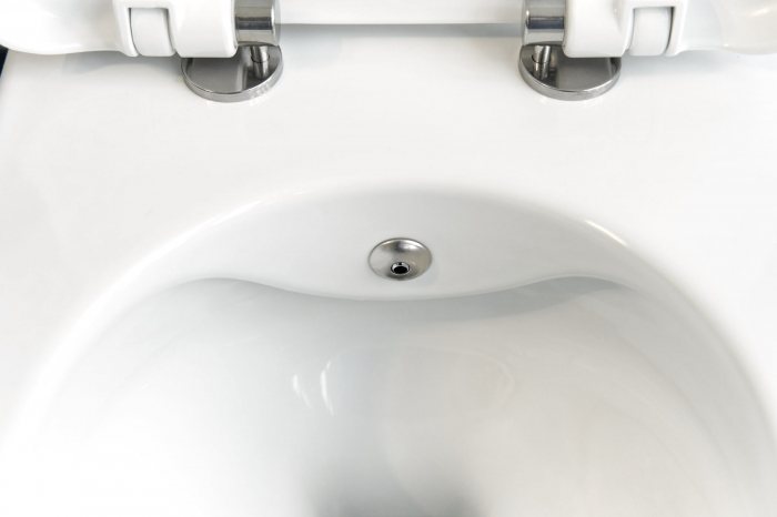 Vas de WC suspendat cu funcție de bideu + baterie si capac WC,Deante, colectia Peonia [5]