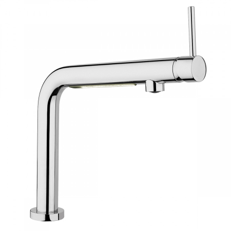 Baterii inox bucatarie - Baterie CookingAid LUMIX cu finisaj CROMAT si senzor atingere activare Lumina LED