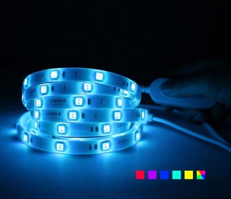 Banda led Livolo - Banda LED Smart 2m, WiFi, 5050 RGB Livolo