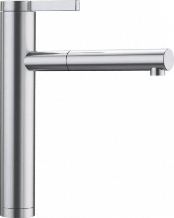Baterii inox bucatarie - Baterie Blanco LINEE-S cu dus detasabil