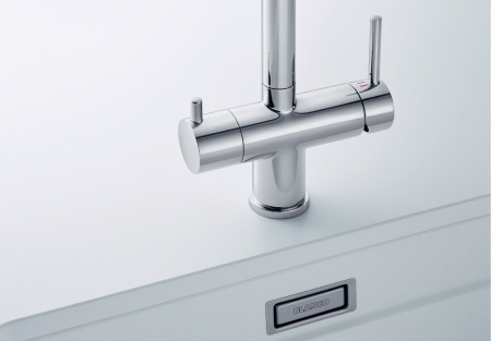 Baterie chiuveta BLANCO FONTAS S II Filter din inox, cu circuit apa filtrata si cap extractibil [5]