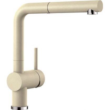 Baterii granit bucatarie - Baterie chiuveta Blanco LINUS S cu dus extensibil