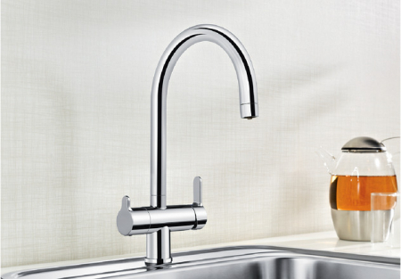 Baterie chiuveta BLANCO TRIMA din inox, cu circuit pentru apa filtrata [1]