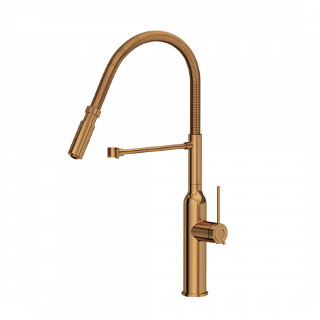 Baterie de bucătărie inox Quadron Marylin QLINE cu dus extensibil [1]