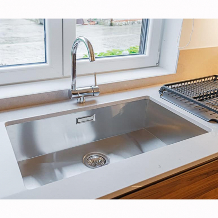 Baterii inox bucatarie - Baterie RODI LINE MN 810 rabatabila / pliabila la orizontala Active Window / ideala pentru montare sub geam