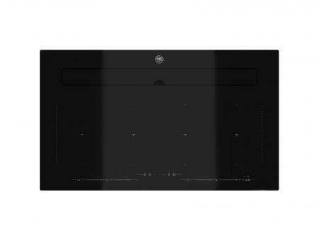 Bertazzoni Plita inductie 90 cm din Sticla neagra cu hota integrata design Neutral [0]