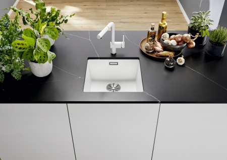 Blanco chiuveta silgranit bucatarie subline 400 U, InFino, montaj sub blat [7]