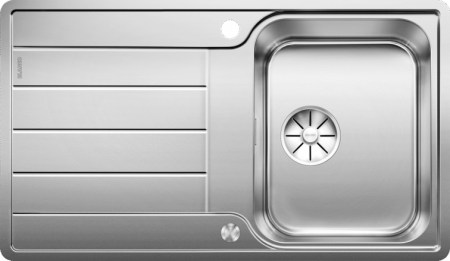 BLANCO CLASSIMO 45 S-IF reversibila, inox periat cu 2 gauri si excentric [2]