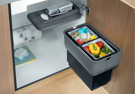 BLANCO SINGOLO-S cu separator pentru galeata de gunoi [1]