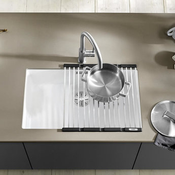 Blanco suport de vase pliabil inox pt chiuvetele ADON 460X440 mm [3]