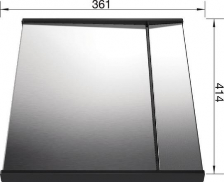 BLANCO Tava/Scurgator INOX pentru gama STEELART [2]