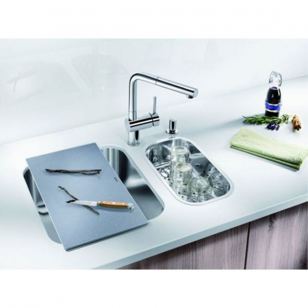 Blanco tocator din sticla securizata 240x435 mm pt Andano si Subline [3]