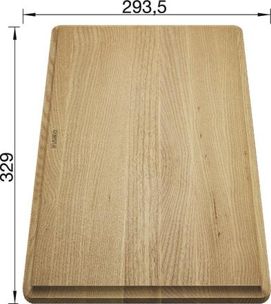 BLANCO Tocator lemn frasin pentru chiuvetele FARON XL 6 [1]