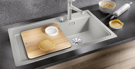 BLANCO ZENAR 45 S SILGRANIT InFino, cu excentric [4]