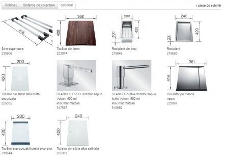 Chiuvetă Blanco Claron 6 S-IF 100x51cm, oțel inoxidabil, cuva stanga, PushControl [4]