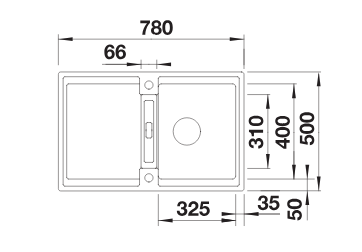 chiuveta-blanco-adira-45s-silgranit-grilaj-pliabil [2]