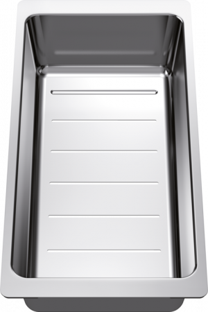Chiuveta bucatarie granit BLANCO AXIA III 6 S cuva dreapta,cu tocator+scurgator inox [2]