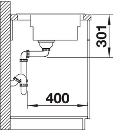 Chiuveta bucatarie BLANCO ZENAR XL 6 S-F SteamerPlus cu tocător lemn si recipiente inox [3]