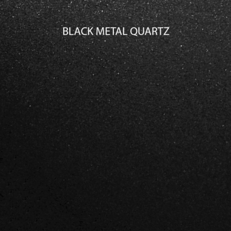 Chiuveta bucatarie granit CookingAid Amanda AM7810 Neagra / Black Metal quartz reversibila [1]