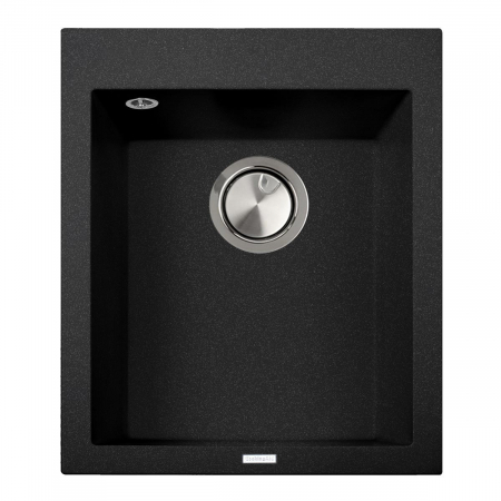 Chiuvete granit bucatarie - Chiuveta bucatarie granit CookingAid Cube ON4110 Neagra