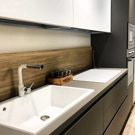 Chiuveta bucatarie granit CookingAid Cube ON8410+ accesorii montaj [6]