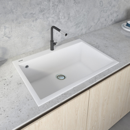 Chiuveta bucatarie granit CookingAid Cube ON8410+ accesorii montaj [5]