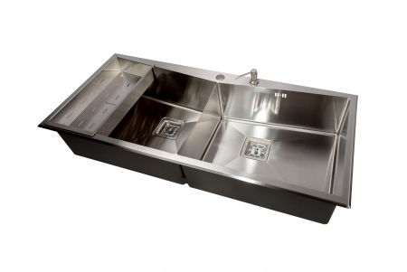 Chiuveta bucatarie HORECA inox dubla CookingAid Venus [6]
