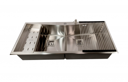 Chiuveta bucatarie HORECA inox dubla CookingAid Venus [3]