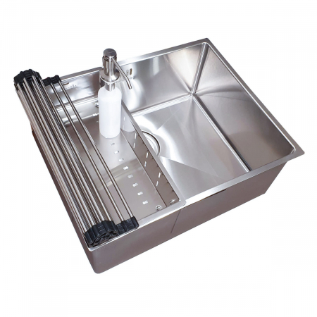 Chiuveta bucatarie inox CookingAid HERA MEDIUM si accesorii [12]