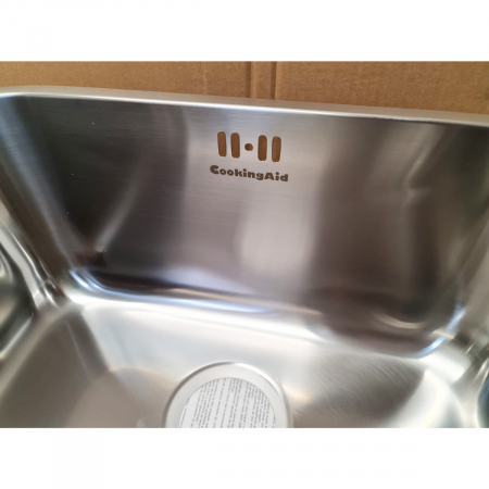 Chiuveta bucatarie inox CookingAid INDUS 50 cu montaj sub blat + accesorii montaj [6]