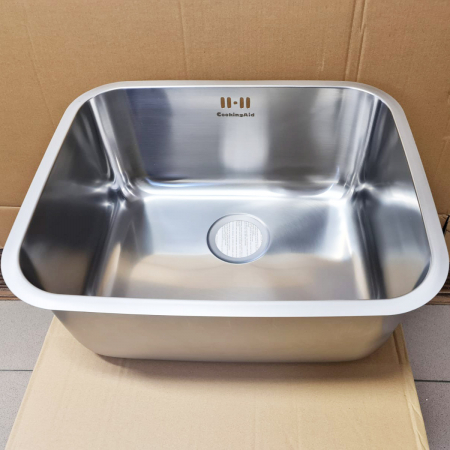 Chiuveta bucatarie inox CookingAid INDUS 50 cu montaj sub blat + accesorii montaj [3]
