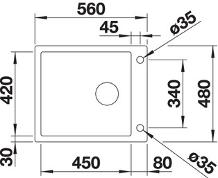 Chiuveta de bucatarie BLANCO CLARON XL 60-IF/A SteamerPlus [2]